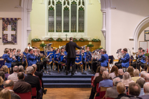 Godalming Band conducted by MD James Haigh