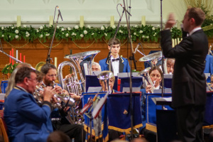 Godalming Band, with our lead percussionist