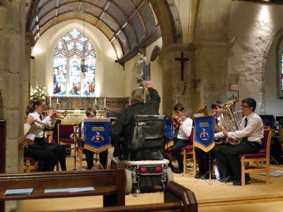 Godalming Youth Band in concert in Witley in November